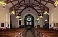 Looking along the nave towards the chancel