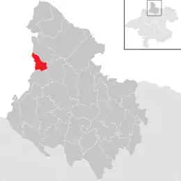 Location in the district