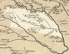 Image 7Nebraska in 1718, Guillaume de L'Isle map, with the approximate area of the future state highlighted (from Nebraska)