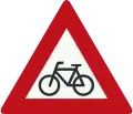 Cyclists and moped riders