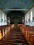 Church nave in 2019