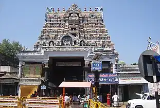 Swamy Nellaiappar temple at Tirunelveli town in Tirunelveli City