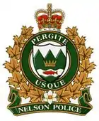 Heraldic badge of Nelson PD