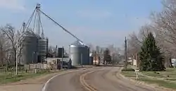 Nemaha, seen from the north along Nebraska Highway 67