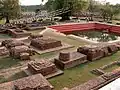 Ancient ruins at Lumbini