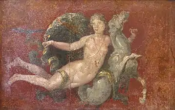 Nereid on sea-horse