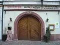 Archway of an old pub in the Old Town