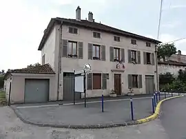 The town hall in Neuviller-sur-Moselle