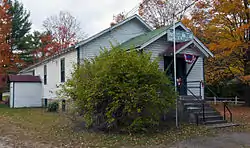 The Neversink Valley Grange Hall No. 1530 which is located in Huguenot, New York