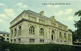 New Britain Public Library, New Britain, Connecticut, 1900-01.