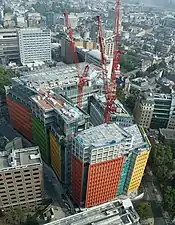 Central Saint Giles under construction in 2009