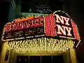 Entrance sign, donated to the Neon Museum in 2014.