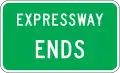 (A41-2.3) Expressway Ends