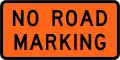 (TW-2.8) No Road Markings