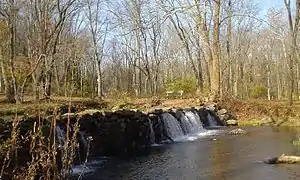 The "Black Dam," built 1704