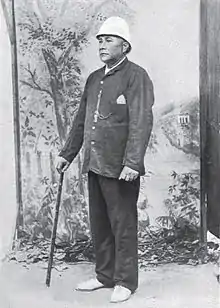 Prince Ngamaru the Ariki of Atiu (1885)