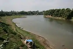 Solo River in Cepu district