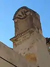 Niche of the Madonna of Lourdes (statue lost)