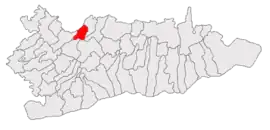 Location in Călărași County