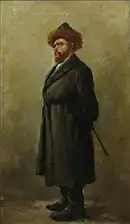 Evreu cu caftan (Jew in kaftan) by Nicolae Grigorescu.