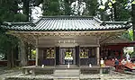 Building housing mikoshi