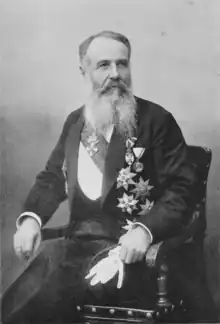 Photograph of Serbian prime minister Nikola Pašić