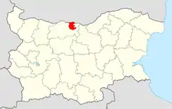 Nikopol Municipality within Bulgaria and Pleven Province.