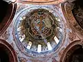 Frescoes on the dome interior.