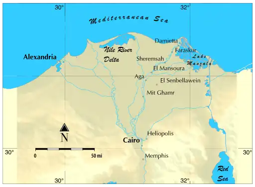 The Nile Delta