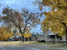 Cottages from the street