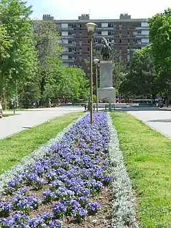 Square of King Alexander I in 2013