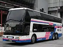 Image 193A Mitsubishi Fuso Aero King arrived at Tokyo station as "Dream-go" in Japan (from Double-decker bus)