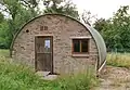 Nissen hut as an emergency shelter - Roscheider Hof Open Air Museum