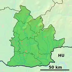 Vlkas is located in Nitra Region