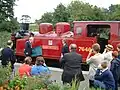 Steam locomotive 7646 "Northampton" officially named by the Mayor of Northampton