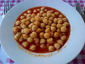 Turkish chickpea yahni