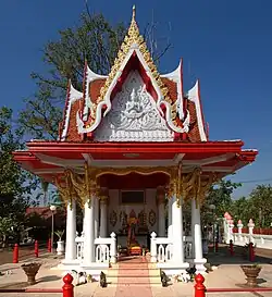 City pillar shrine (lak mueang) for Nong Bua Lam Phu