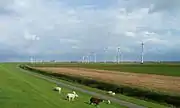 View looking east (Eemshaven)