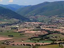 Landscape of Sabina at Norcia.