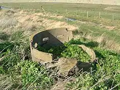 World War II Norcon pillbox on Kelling Hard