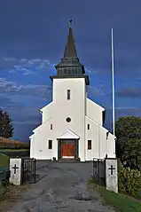 View of the present church