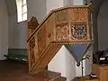 Norderhov Church pulpit