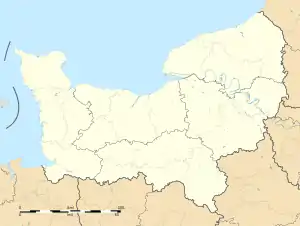 La Lande-de-Lougé is located in Normandy