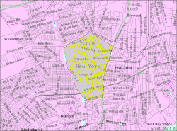 U.S. Census map