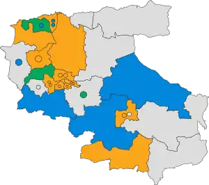 2023 results map