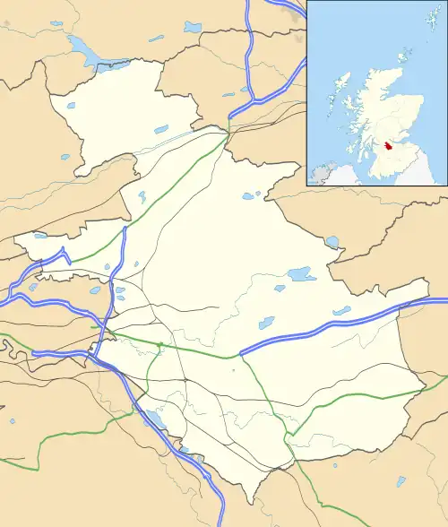 Condorrat is located in North Lanarkshire