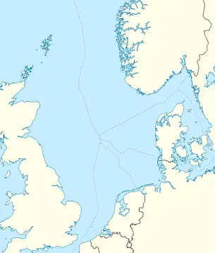 Action is located in North Sea