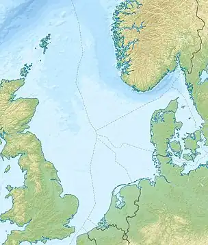 Brage oil field is located in North Sea