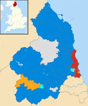 2017 results map