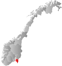 Østfold within Norway